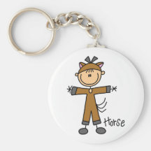 Le cheval habillent le T-shirts et les cadeaux Porte-clef