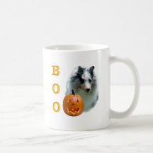 Le chien de berger de Shetland (merle) huent Tasse À Café