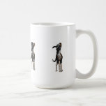 Le chien est confus tasse à café