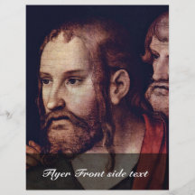 Le Christ et l'adultère par Cranach D.J. Lucas Prospectus En Couleur