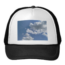"Le ciel bleu se demande " Casquettes De Camionneur