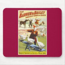 Le cirque de Barnum et de Bailey Tapis De Souris