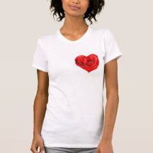 Le coeur comme s'est levé t-shirt
