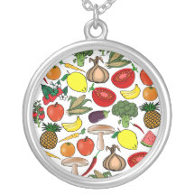 Le collier de fruits et de légume, choisissent le 