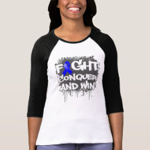 Le combat d'arthrite conquièrent et gagnent t-shirts