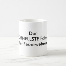 Le conducteur LE PLUS RAPIDE de tous les pompiers  Tasses