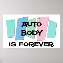 Le corps automatique est Forever Posters