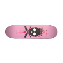 Le crâne N désosse la plate-forme de patin Skateboards