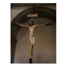 Le crucifix récapitulatif a sculpté par Michaël An Cartes Postales