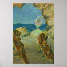 Le danseur classique, 1891 affiche