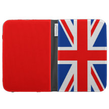 le drapeau de la Grande-Bretagne Royaume-Uni allum Coque Folio Kindle