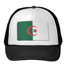 Le drapeau de l'Algérie PERSONNALISENT Casquettes