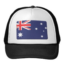 Le drapeau de l'Australie PERSONNALISENT Casquettes De Camionneur