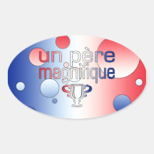 Le drapeau de l'ONU Père Magnifique France colore  Adhésifs