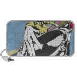 le droppin de disc-jockey bat l'illustration de ve haut-parleur iPod