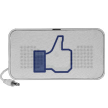 le facebook AIMENT le pouce Haut-parleur