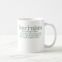 Le féminisme défini tasses