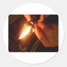 le feu autocollants