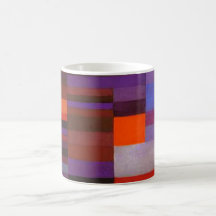 Le feu de Paul Klee dans la tasse de soirée