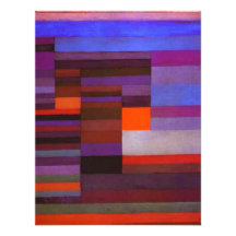 Le feu de Paul Klee dans les invitations de soirée