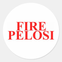 Le feu Pelosi Autocollants
