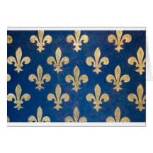 Le fleur-de-lis ou le fleur-De-lys Cartes