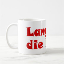 Le foie vit longtemps tasse à café