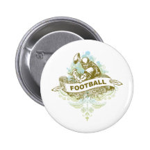 Le football badge avec épingle
