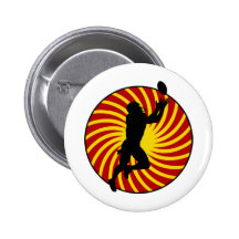 Le football badge avec épingle