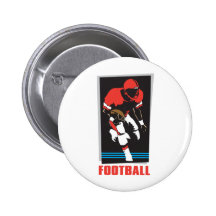 Le football badges avec agrafe