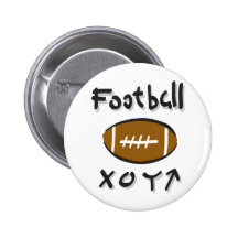 Le football badges avec agrafe