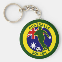 LE FOOTBALL DE L'AUSTRALIE PORTE-CLEF