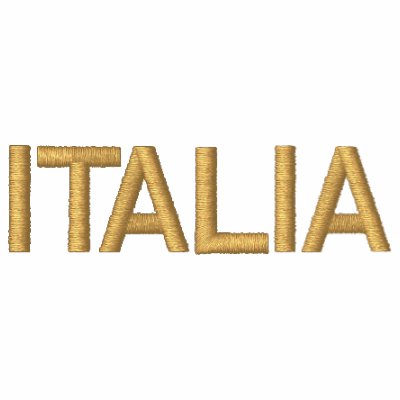 Le football de l'Italie - de l'Italie Veste De Sport Brodée