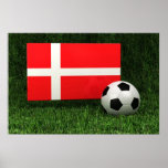 Le football du Danemark Posters