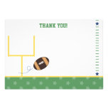 Le football folâtre les notes plates de Merci de t Faire-parts