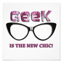 Le geek est le nouveau chic photo sur toile