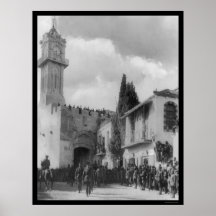 Le Général Allenby à Jérusalem 1917 Posters