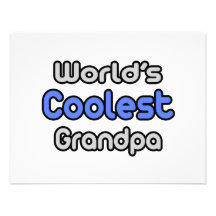 Le grand-papa le plus frais du monde faire-parts