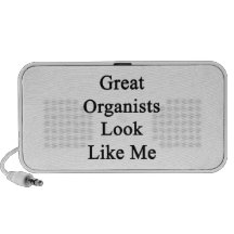 Le grand regard d'organistes m'aiment haut-parleurs mobiles