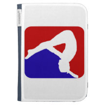 Le gymnaste croulant caseable allument la caisse coque pour kindle