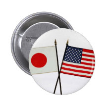 LE JAPON/AMÉRIQUE PIN'S AVEC AGRAFE