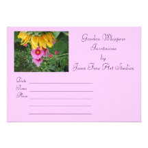 Le jardin chuchote des invitations