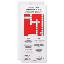 Le jeu de mots croisé de coeurs badine des cartes  cartes doubles
