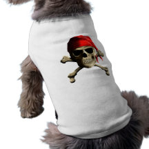 Le jolly roger manteaux pour animaux domestiques