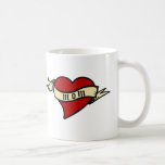 Le jour de mère de tasse de coeur de maman