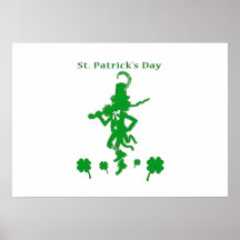 Le jour de St Patrick Affiche