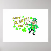 Le jour de St Patrick Poster
