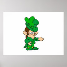 Le jour de St Patrick Posters