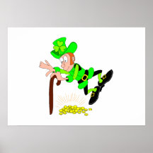 Le jour de St Patrick Posters