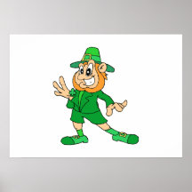 Le jour de St Patrick Posters